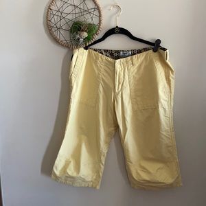 Yellow Horny Toad Capris